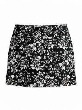 Westport Black & White Floral Skort – Size XL